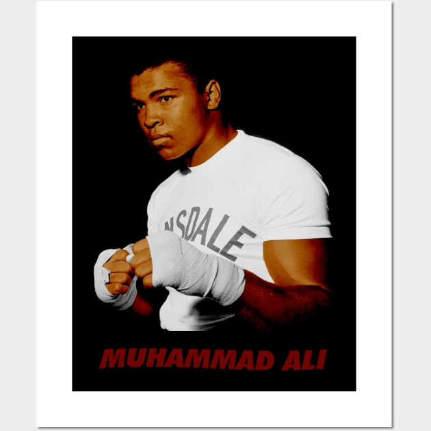 Muhammad Ali Fan Art Wall Art by Hason3Clothing